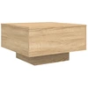 Image de vidaXL Table basse en chêne Sonoma 55x55x31 cm Bois composite