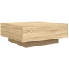 Image de vidaXL Table basse chêne Sonoma 80x80x31 cm Bois composite
