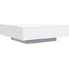 Image de vidaXL Table basse blanche 100x100x31 cm Bois composite