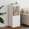 Image de vidaXL Sideboard avec éclairage LED blanc 41x37x100 cm