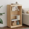Image de vidaXL Sideboard avec lampes LED Chêne Sonoma 60,5x37x100 cm