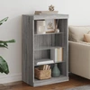 Image de vidaXL Sideboard avec lampes LED Gris Sonoma 60,5x37x100 cm