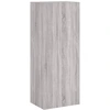Image de Meuble TV mural gris Sonoma 40,5x30x102 cm Matériau dérivé du bois