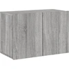 Image de vidaXL Armoire TV murale Gris Sonoma 60x30x41 cm