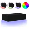Image de vidaXL Armoire TV avec lampes LED Noir 60x35x15,5 cm