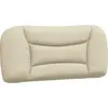 Image de vidaXL Coussin de tête de lit "Hvar" Crème 80 cm Tissu