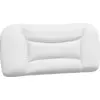 Image de vidaXL Coussin de tête de lit "Hvar" blanc 90 cm similicuir