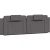 Image de vidaXL Coussin de tête de lit "Viana" Gris 160 cm Similicuir