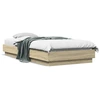 Image de vidaXL Cadre de lit sans matelas Chêne Sonoma 100x200 cm Bois composite