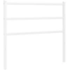 Image de Tête de lit métal blanc 107 cm