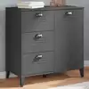 Image de vidaXL Sideboard VIKEN Anthracite 80x40x80 cm Bois composite