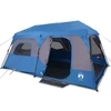 Image de vidaXL Tente familiale 9 personnes Vert Quick Release Etanche