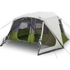 Image de vidaXL Tente familiale avec LED 10 personnes bleu clair Quick Release