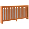 Image de vidaXL Habillage de radiateur brun cire 169x19x84 cm Pin massif