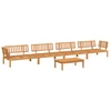 Image de vidaXL Ensemble de 5 canapés de jardin en palettes en bois massif d'acacia