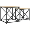 Image de vidaXL Tables gigognes 2 pcs. chêne Sonoma bois composite