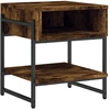 Image de Table basse chêne fumé 40x40x45 cm bois composite