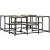 Image de vidaXL Table basse chêne Sonoma 91x91x40 cm Bois composite