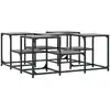 Image de vidaXL Table basse Gris Sonoma 91x91x40 cm Bois composite