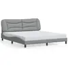 Image de VidaXL 3207786, Gris, 185 cm, 2,18 m, 74,5 cm, 1800 x 2000 mm, 1 pièce