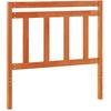 Image de vidaXL Tête de lit brun cireux 100 cm Pin massif