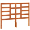 Image de Tête de lit brun cire 135 cm Pin massif