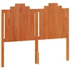 Image de Tête de lit brun cire 135 cm Pin massif