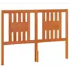 Image de vidaXL Tête de lit brun cireux 140 cm pin massif