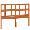 Image de Tête de lit brun cire 135 cm Pin massif