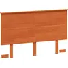 Image de vidaXL Tête de lit brun cireux 120 cm pin massif