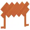 Image de vidaXL Tête de lit brun cireux 100 cm Pin massif