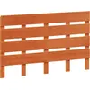 Image de vidaXL Tête de lit brun cireux 120 cm pin massif