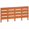 Image de vidaXL Tête de lit brun cire 180 cm pin massif