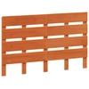Image de vidaXL Tête de lit brun cireux 135 cm pin massif