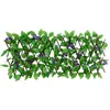 Image de Treillis avec lierre artificiel extensible vert 180x20 cm