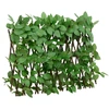 Image de vidaXL Treillis avec lierre artificiel 5 pcs. Extensible 180x30 cm