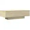 Image de vidaXL Table basse en chêne Sonoma 100x49,5x31 cm Matériau dérivé du bois