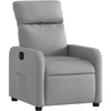 Image de vidaXL Fauteuil relax gris clair Tissu