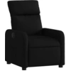 Image de vidaXL Fauteuil relax noir tissu