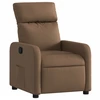 Image de vidaXL Fauteuil relax brun Tissu