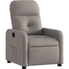 Image de vidaXL Fauteuil relax Taupe Tissu