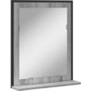 Image de vidaXL Miroir de salle de bain avec tablette Gris Sonoma 50x12x60 cm Bois composite