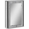 Image de vidaXL Armoire de toilette Gris Sonoma 42x12x60 cm Bois composite