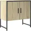 Image de vidaXL Armoire sous lavabo chêne Sonoma 60x33x60 cm Bois composite