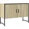 Image de vidaXL Armoire sous lavabo chêne Sonoma 80x33x60 cm Bois composite