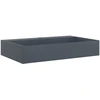 Image de vidaXL Lavabo 60x38x11 cm Fonte minérale/fonte de marbre anthracite