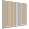 Image de vidaXL Toile de store Multicolore Rayé 4x3 m