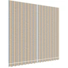 Image de vidaXL Toile de store Multicolore Rayé 4x3,5 m