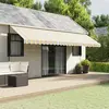 Image de vidaXL Toile de store Multicolore Rayé 6x3 m