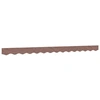 Image de vidaXL Lambrequin de store marron 3,5 m
